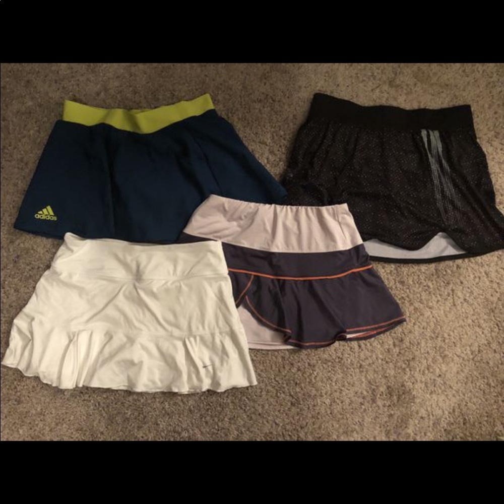 Nike, Adidas Womens Tennis Skorts